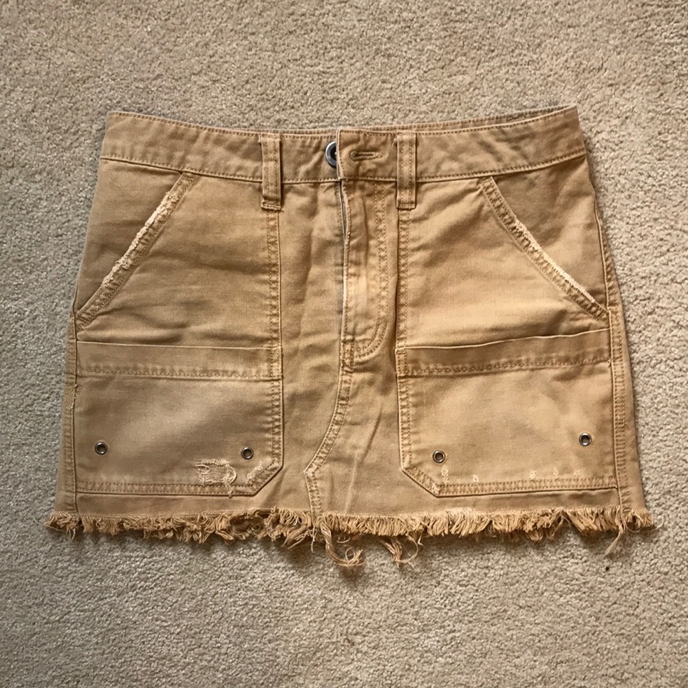 Free people cargo skirt